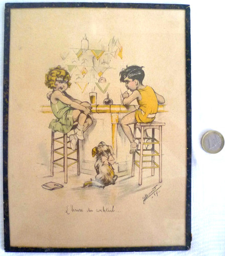 Germaine bouret gravure sous - bouret,