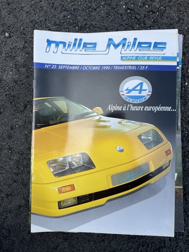 Magazine mille miles alpine - miles,